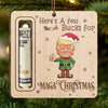 45 47 Republican State Money Holder Ornament - US Patriotic Pride Gifts For Conservative Supporters - Few Bucks For Christmas