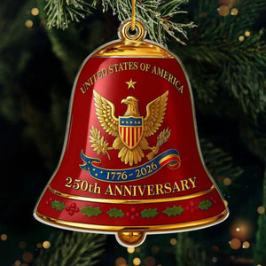 America 250 - Republican State Acrylic Ornament - US Patriotic Pride, Christmas Gifts For Conservative Supporters - The Spirit Of Freedom Never Fades