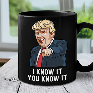 Funny Mug 2024 - 45 > 46 Black Mug