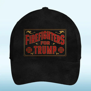 Firefighters For Trump - Trump Hat, All Over Print Classic Cap