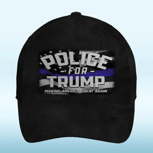 Police For Trump - Trump Hat, All Over Print Classic Cap