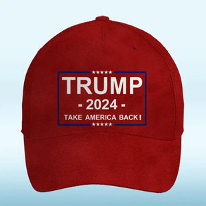 Trump 2024 Take America Back - Trump Hat, All Over Print Classic Cap