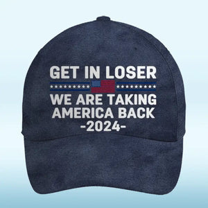 We Are Taking America Back - Trump Hat, All Over Print Classic Cap