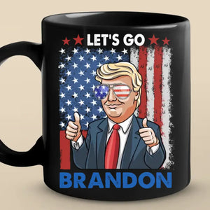 Let's Go Brandon - Trump Election Black Mug