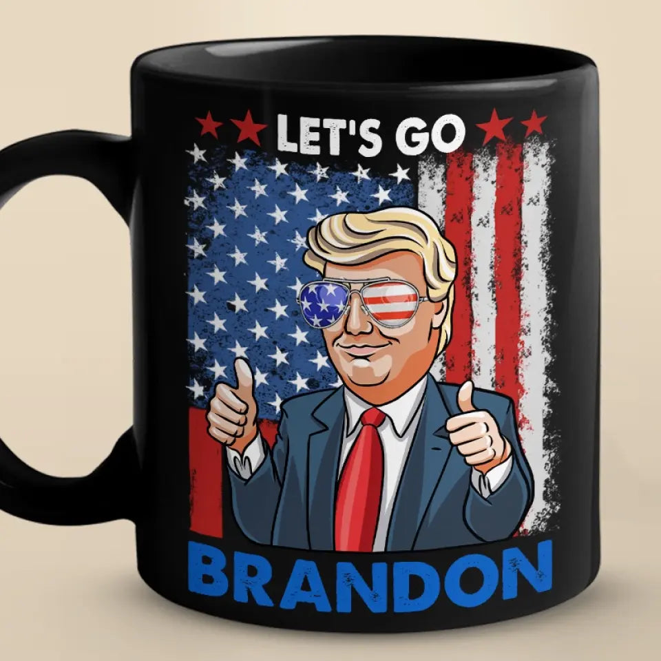 Let's Go Brandon - Trump Election Black Mug