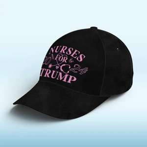 Nurses For Trump 2024 - Trump Hat, All Over Print Classic Cap