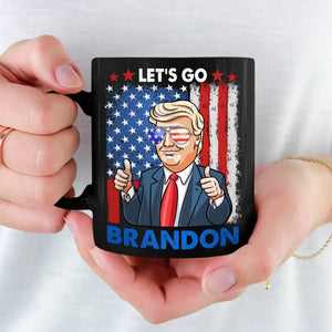 Let's Go Brandon - Trump Election Black Mug