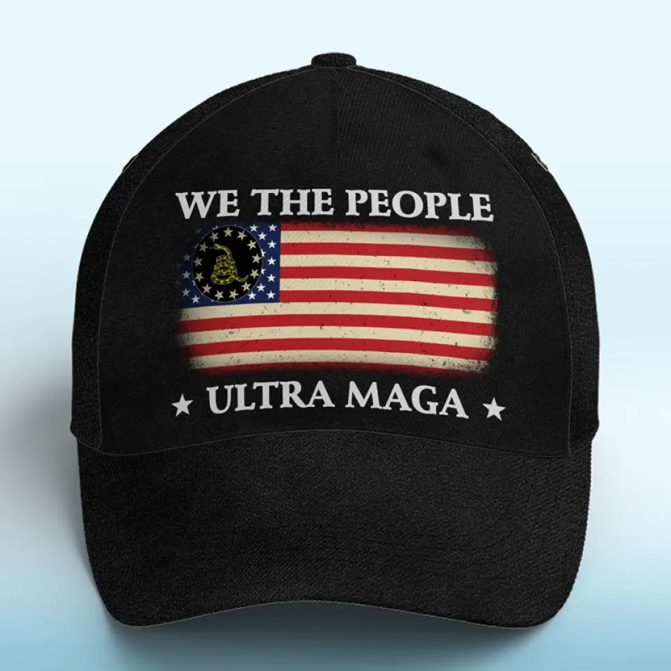 We The People - Trump Hat, All Over Print Classic Cap