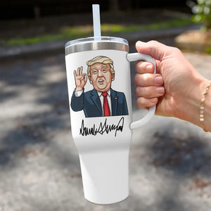 I'm OK With That - US Election 40 Oz Stainless Steel Tumbler With Handle