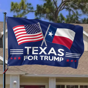 All States For Trump - Trump US Election Horizontal House Flag