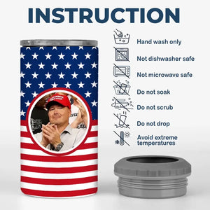 Custom Photo Making America Great Since - US Election 4 In 1 Can Cooler Tumbler