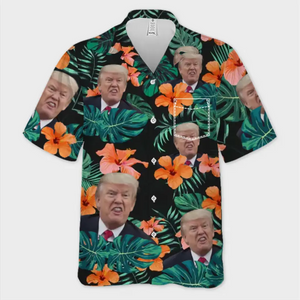 Save America Again - US Election Unisex Tropical Hawaiian Aloha Shirt - Summer Vacation Gift For Trump Supporters