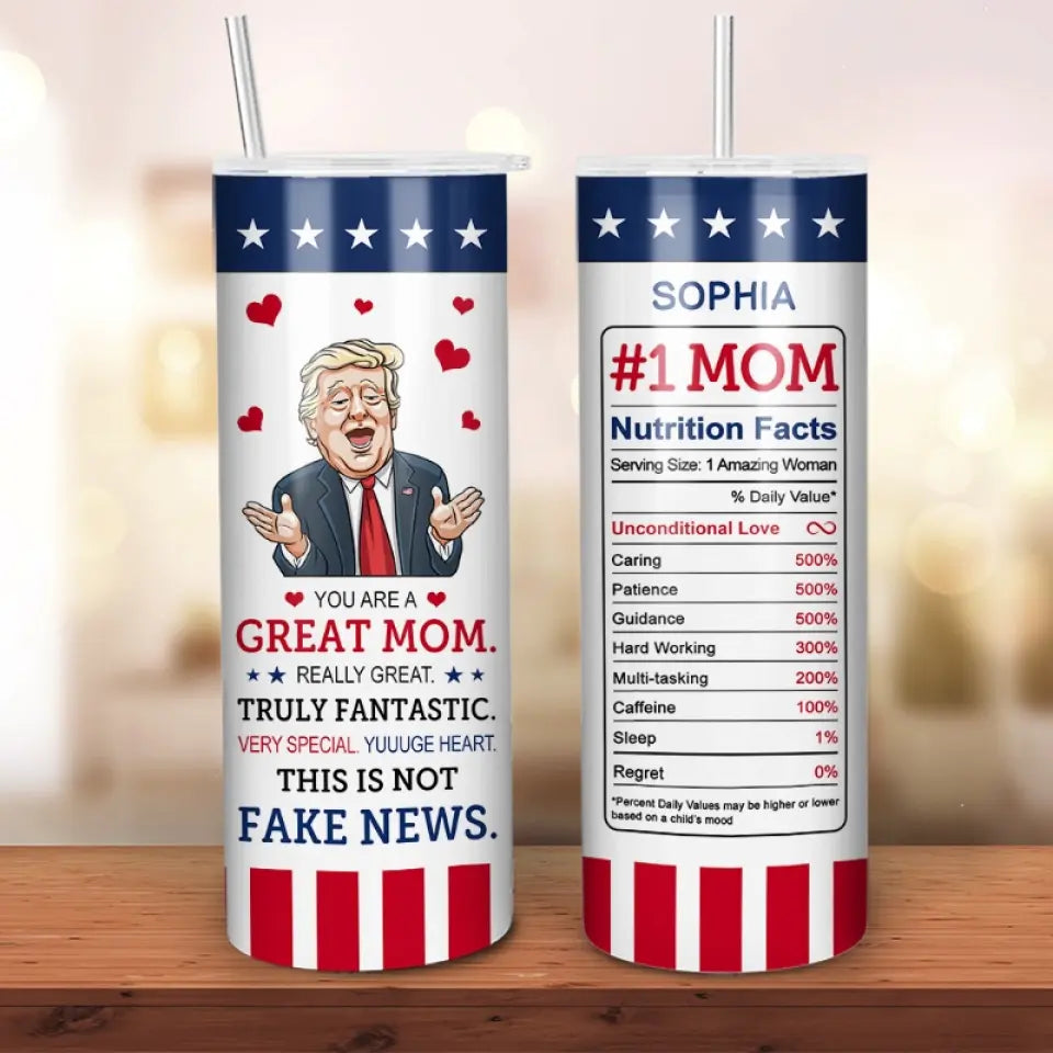 You Are Truly Fantastic, Very Special - US Elections Skinny Tumbler - Gift For Trump Supporters