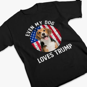 Custom Photo My Dogs Will Also Vote - US Election Unisex T-shirt, Hoodie, Sweatshirt