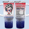 I Am A True Sexy Trump Girl - Trump US Election Personalized Custom 40 Oz Stainless Steel Tumbler With Handle - Gift For Best Friends, BFF, Sisters