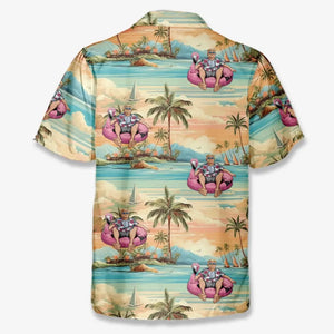 Vacay Mode On - US Election Unisex Tropical Hawaiian Aloha Shirt - Summer Vacation Gift For Conservative Supporters