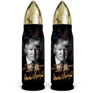 Let's Make America Great Again - US Election, Donald Trump Bullet Tumbler