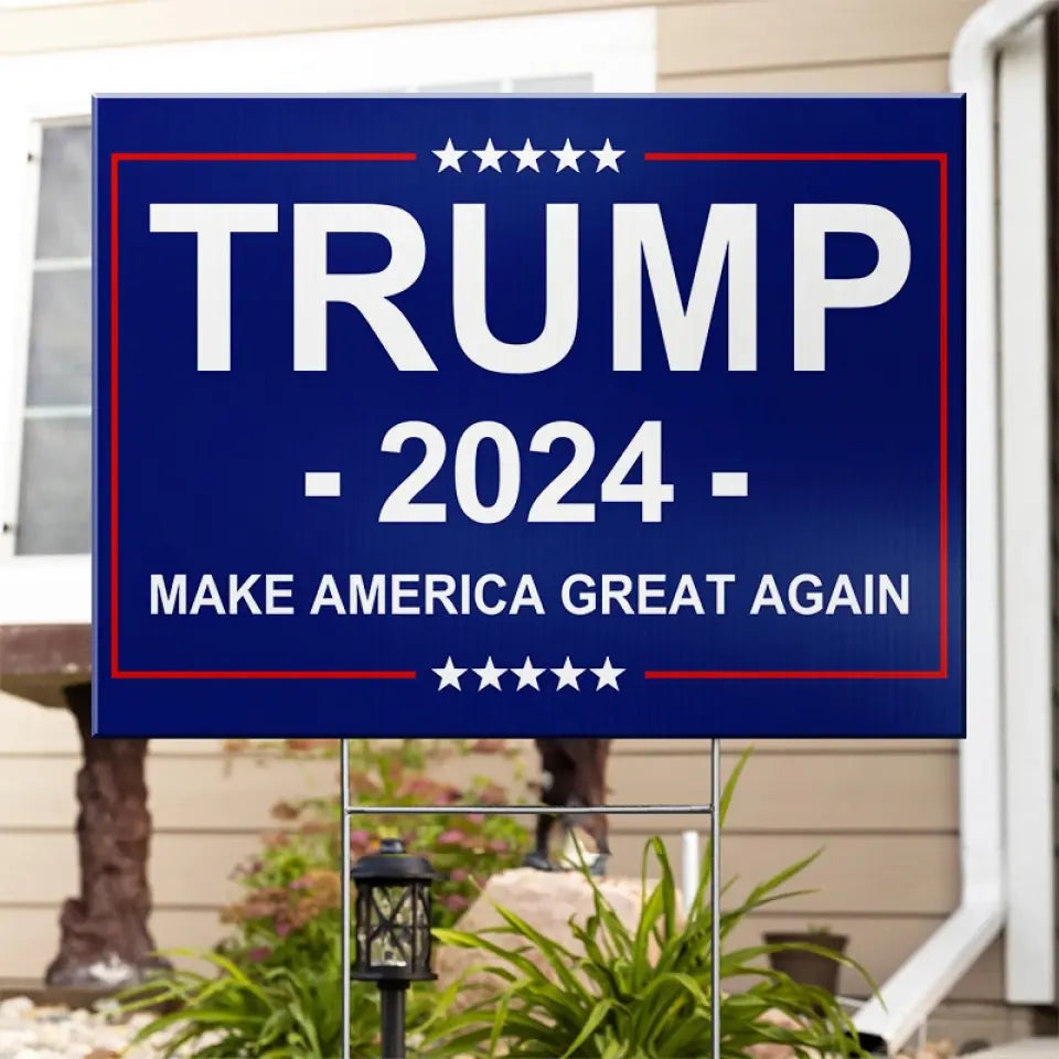 Trump Makes Liberals Cry Again - US Elections Yard Sign, Decoration Gift For Trump Supporters