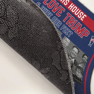 Lock Them Up And Vote For Trump - US Elections Home Decor Decorative Mat, House Warming Gift Mat