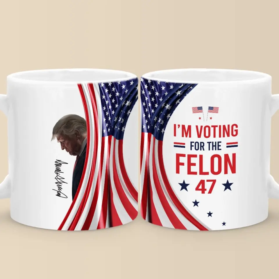 Trump Will Not Let You Down - US Elections Trump Mug