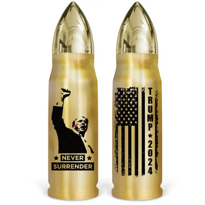 Trump Will Fight For America - US Election, Donald Trump Bullet Tumbler