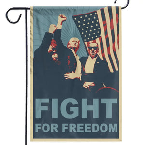 We Need Freedom And Peace, Trump Will Deliver That - Trump US Election House Flag, Garden Flag