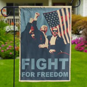 We Need Freedom And Peace, Trump Will Deliver That - Trump US Election House Flag, Garden Flag