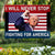 Never Stop Fighting For America - US Elections Yard Sign, Decoration Gift For Trump Supporters