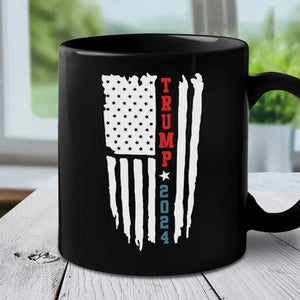 You Missed, Legends Never Die - Trump Election Black Mug