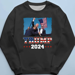 Trump 2024, The Legend Keeps On Fighting - Trump Election Unisex T-shirt, Hoodie, Sweatshirt