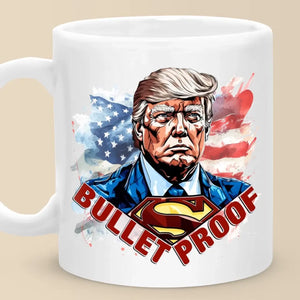 Shooting Makes Me Stronger - US Election Trump Mug - Gift For Trump Supporters