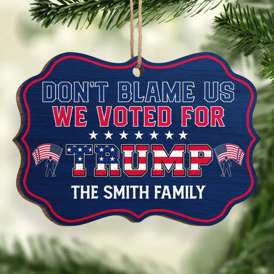 Don&rsquo;t Blame Us, We Voted For Trump - US Election, Trump 