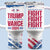 Trump Vance 2024, Fight Fight Fight - US Election 40 Oz Stainless Steel Tumbler With Handle