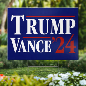 A Winning Team For America - US Elections Yard Sign, Decoration Gift For Conservative Supporters