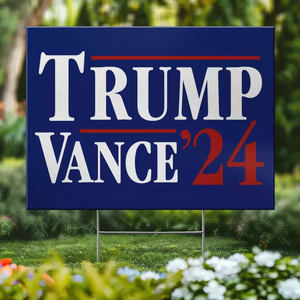 A Winning Team For America - US Elections Yard Sign, Decoration Gift For Conservative Supporters