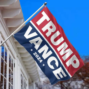 We Make America Great Once Again - Trump US Election Horizontal House Flag