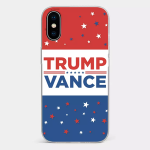 Trump Vance 2024, Ready To Fight  - US Election Clear Phone Case