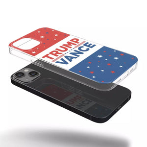 Trump Vance 2024, Ready To Fight  - US Election Clear Phone Case