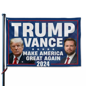 The Former Team 2024, We Lead The Game - US Election Horizontal House Flag