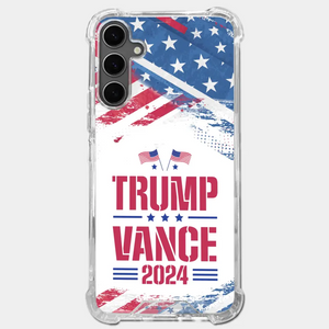 Trump Vance 2024,  Make America Stronger  - US Election Clear Phone Case