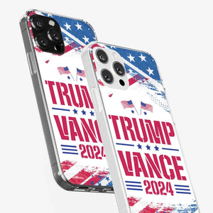 Trump Vance 2024,  Make America Stronger  - US Election Clear Phone Case