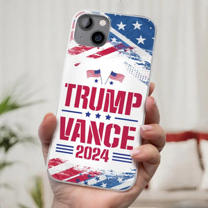 Trump Vance 2024,  Make America Stronger  - US Election Clear Phone Case