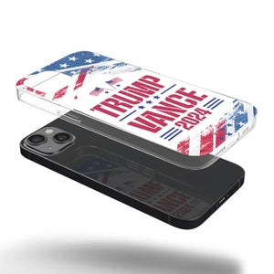 Trump Vance 2024,  Make America Stronger  - US Election Clear Phone Case