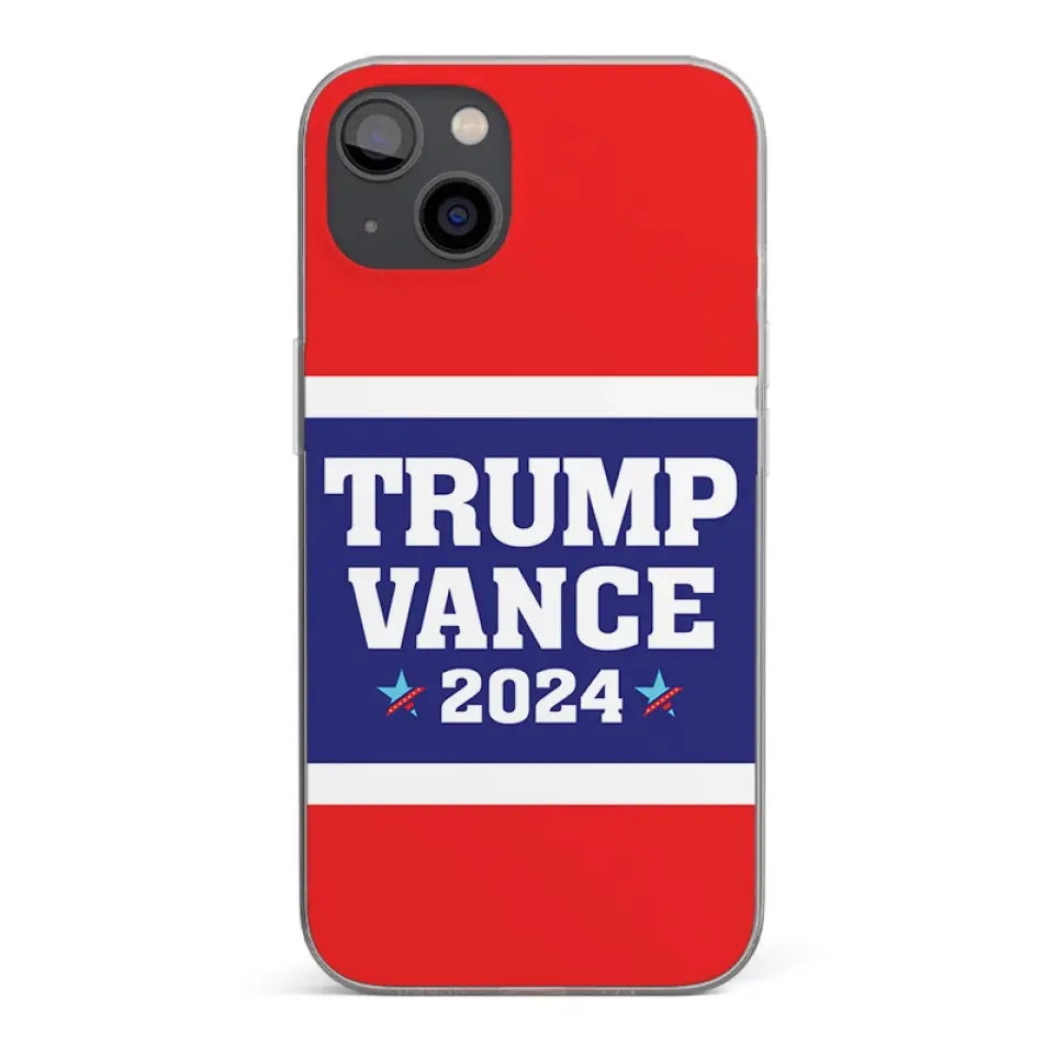 Trump Vance 2024,  Make America Proud Again  - US Election Clear Phone Case