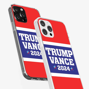 Trump Vance 2024,  Make America Proud Again  - US Election Clear Phone Case