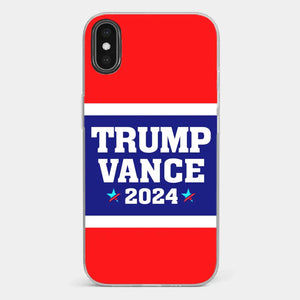 Trump Vance 2024,  Make America Proud Again  - US Election Clear Phone Case