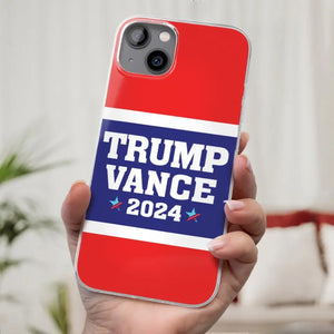 Trump Vance 2024,  Make America Proud Again  - US Election Clear Phone Case