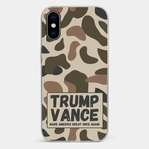 Trump Vance 2024, Bring Back The Glory - US Election Clear Phone Case