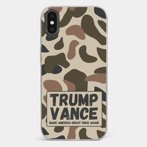 Trump Vance 2024, Bring Back The Glory - US Election Clear Phone Case