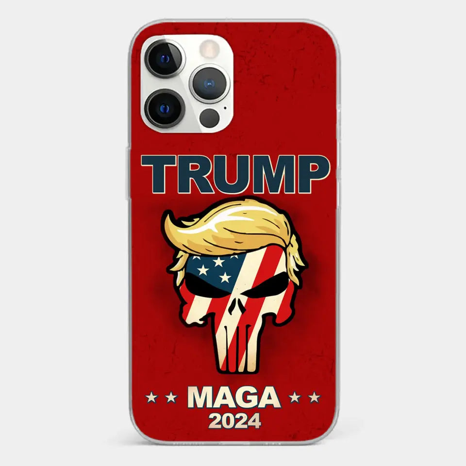 Trump MAGA 2024 - US Election Clear Phone Case